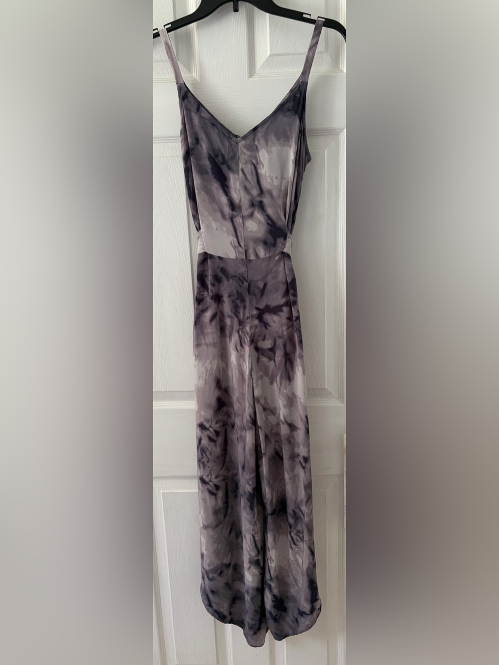 Purple Tie-Dye Jumpsuit